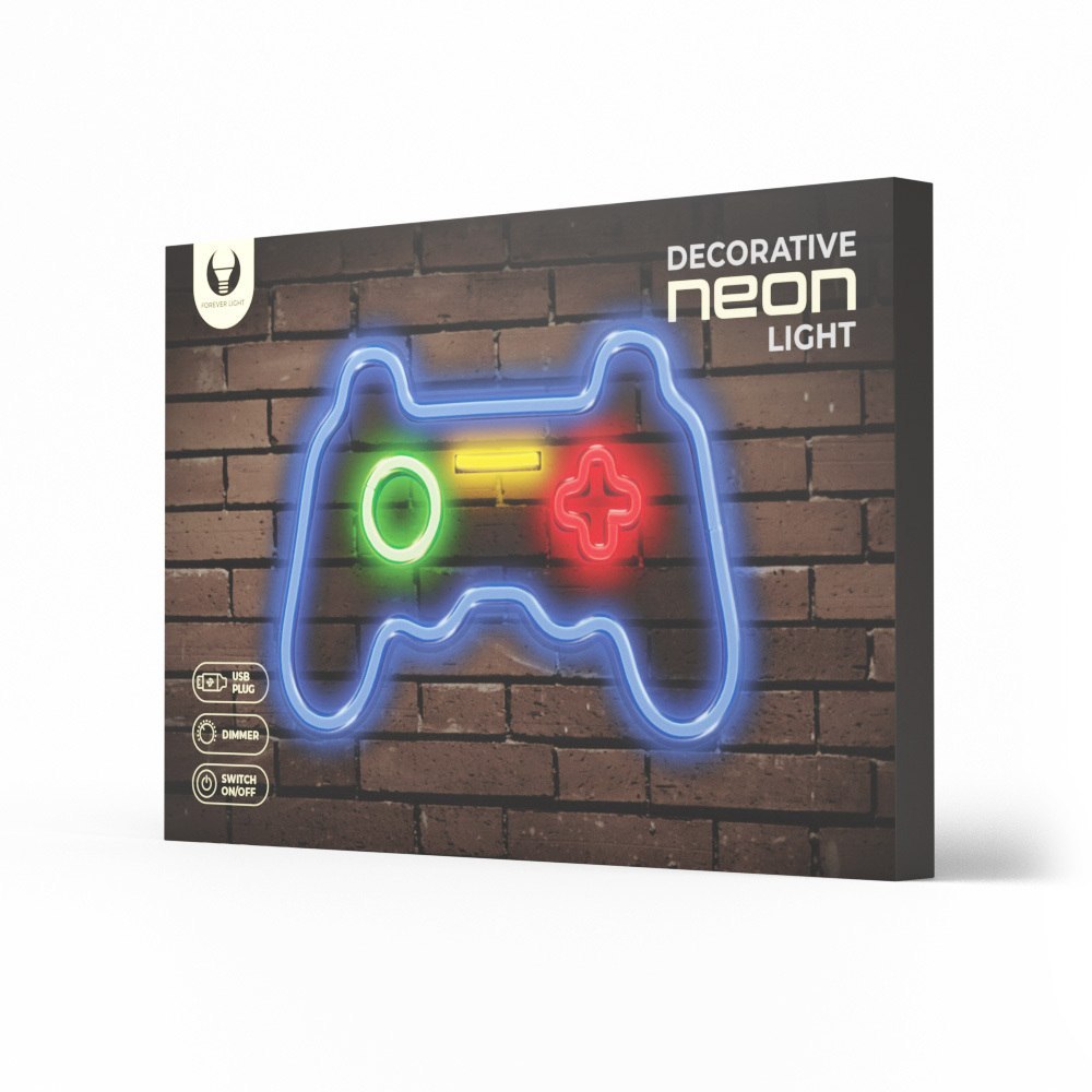 Neon PLEXI LED GAMEPAD multikolor FPNE03X Forever Light